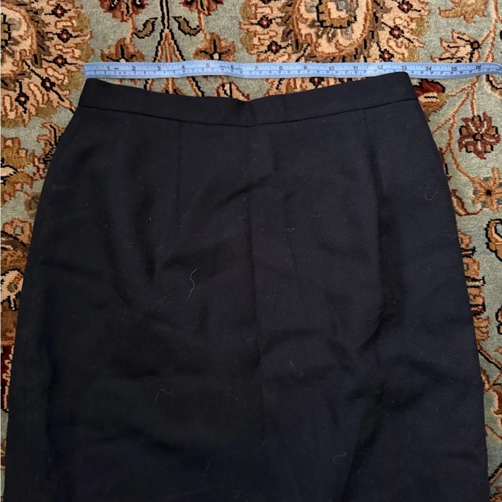 Vintage 90s Christian Dior Wool Skirt Suit Set